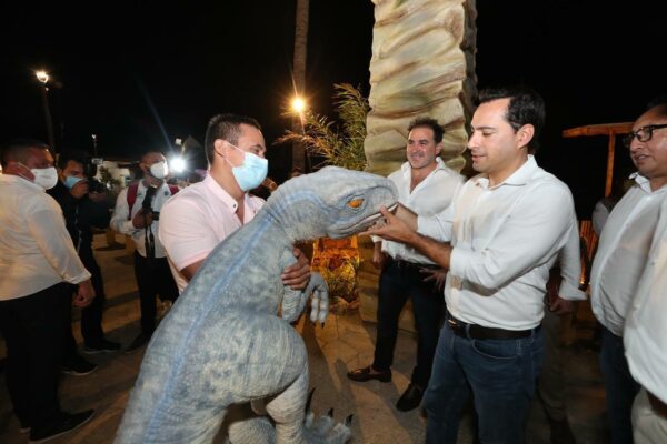 Inaugura el Gobernador Mauricio Vila Dosal el Sendero Jurásico, nuevo atractivo que atraerá más visitantes y genera nuevas fuentes de empleo