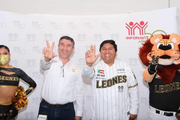El Infonavit y los leones de Yucatán celebran aniversario