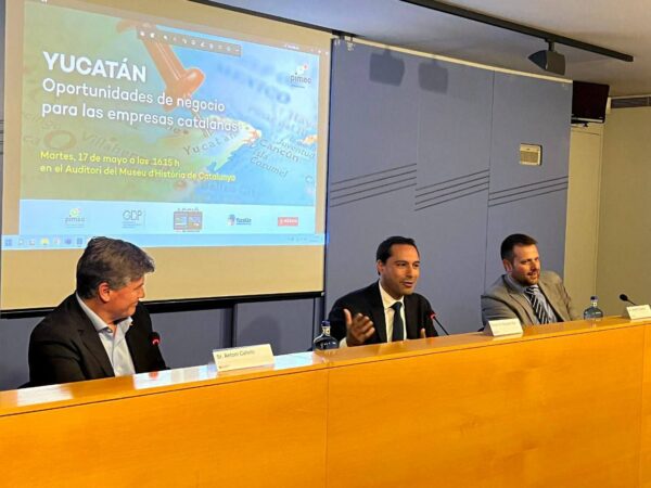 Producto de la promoción comercial que realiza el Gobernador Mauricio Vila Dosal, la empresa española Grupo CHR invertirá en Yucatán más de 460 millones de pesos y generará más de 600 empleos en el sector de la vivienda