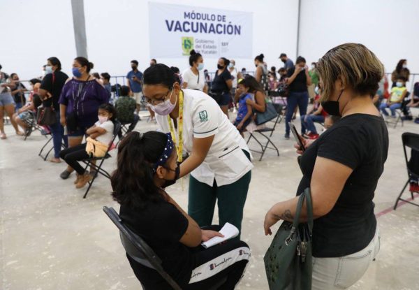 Menores de 5 a 11 años de edad de Mérida empiezan a recibir vacuna contra el Coronavirus