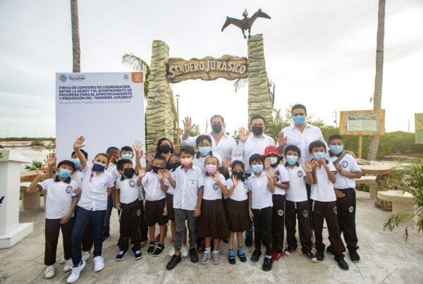 Estudiantes de Educación Básica podrán disfrutar y aprender en el Sendero Jurásico
