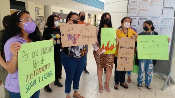 Empleadas de la Facultad de Antropología denuncian acoso y hostigamiento