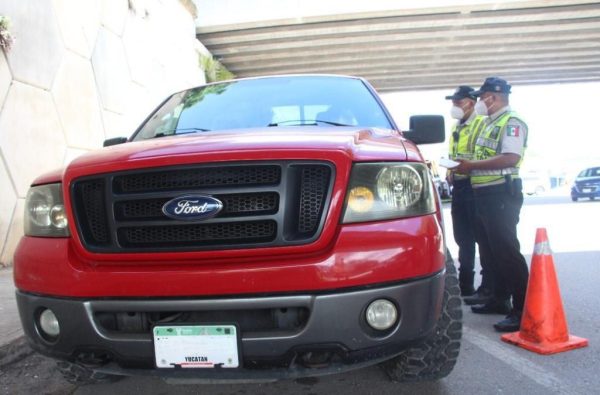 SSP continuará con los exhortos a vehículos que circulan con placas vencidas