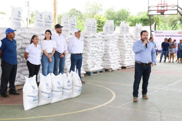 Gobierno del Estado continúa apoyando la alimentación de familias del interior del estado