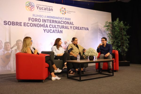 Inicia Foro Internacional sobre Economía Cultural y Creativa Yucatán 2022