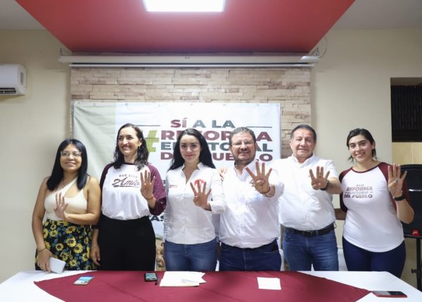 Fortalece al INE y a la democracia la Reforma Electoral propuesta por el Ejecutivo: Mtra. Gabriela Jiménez Godoy