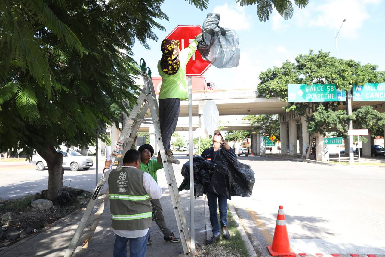 Ciudadanos respaldan cambios viales en el Periférico de Mérida para agilizar el tránsito y ofrecer mayor seguridad a los usuarios del transporte público