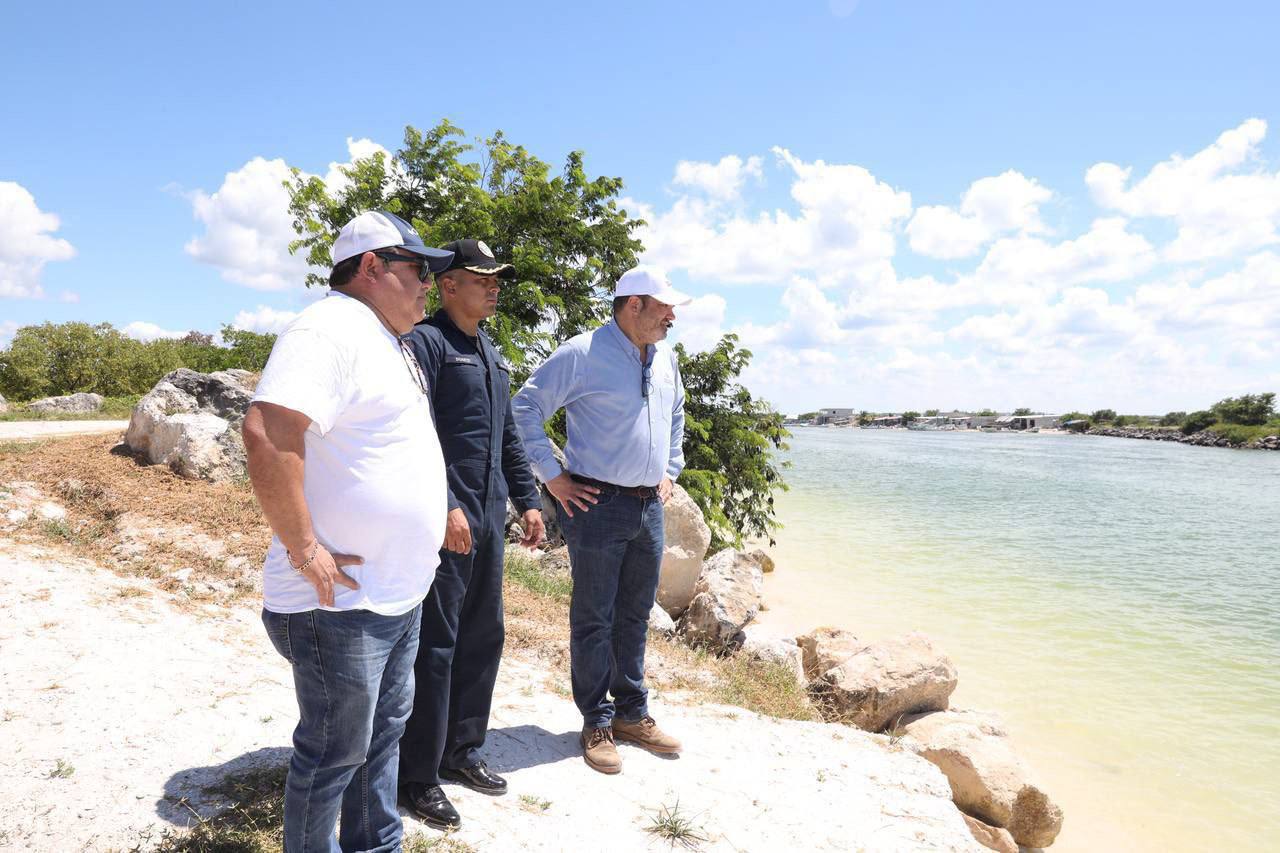 Concluyen labores de dragado en el Puerto de Celestún