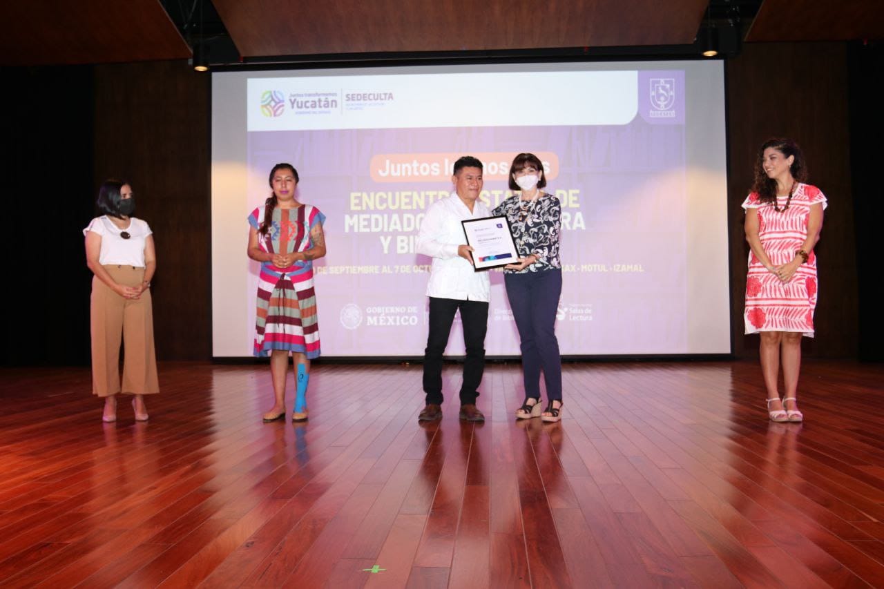 Se realiza el Encuentro Estatal de Mediadores y Bibliotecarios de Yucatán
