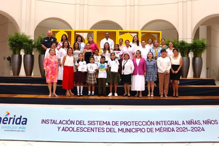 Autoridades y sociedad civil unidas para proteger los derechos de la niñez y adolescencia meridana