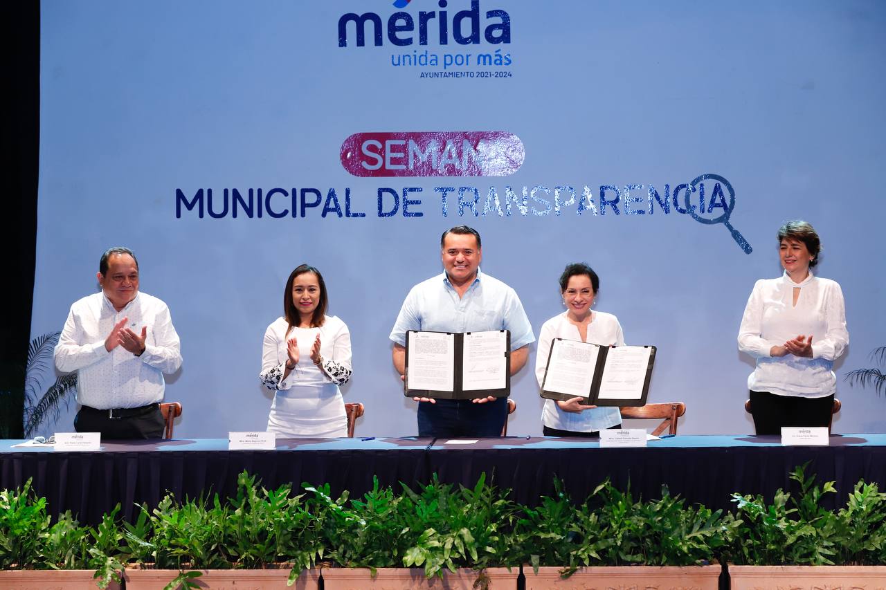 El Alcalde Renán Barrera inauguró la IV Semana Municipal de la Transparencia “La Participación Ciudadana en el Quehacer Gubernamental”