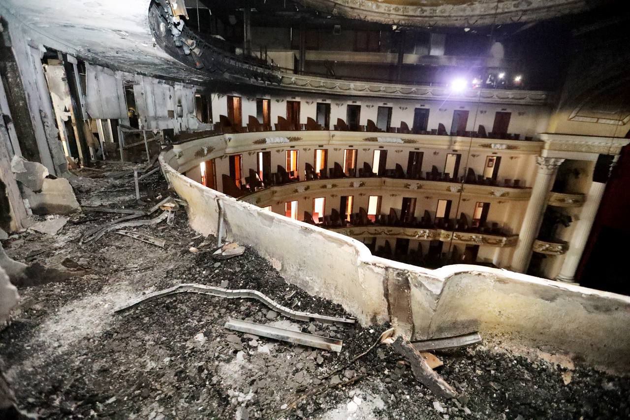 Un cortocircuito, la causa del incendio en el teatro José Peón Contreras: FGE