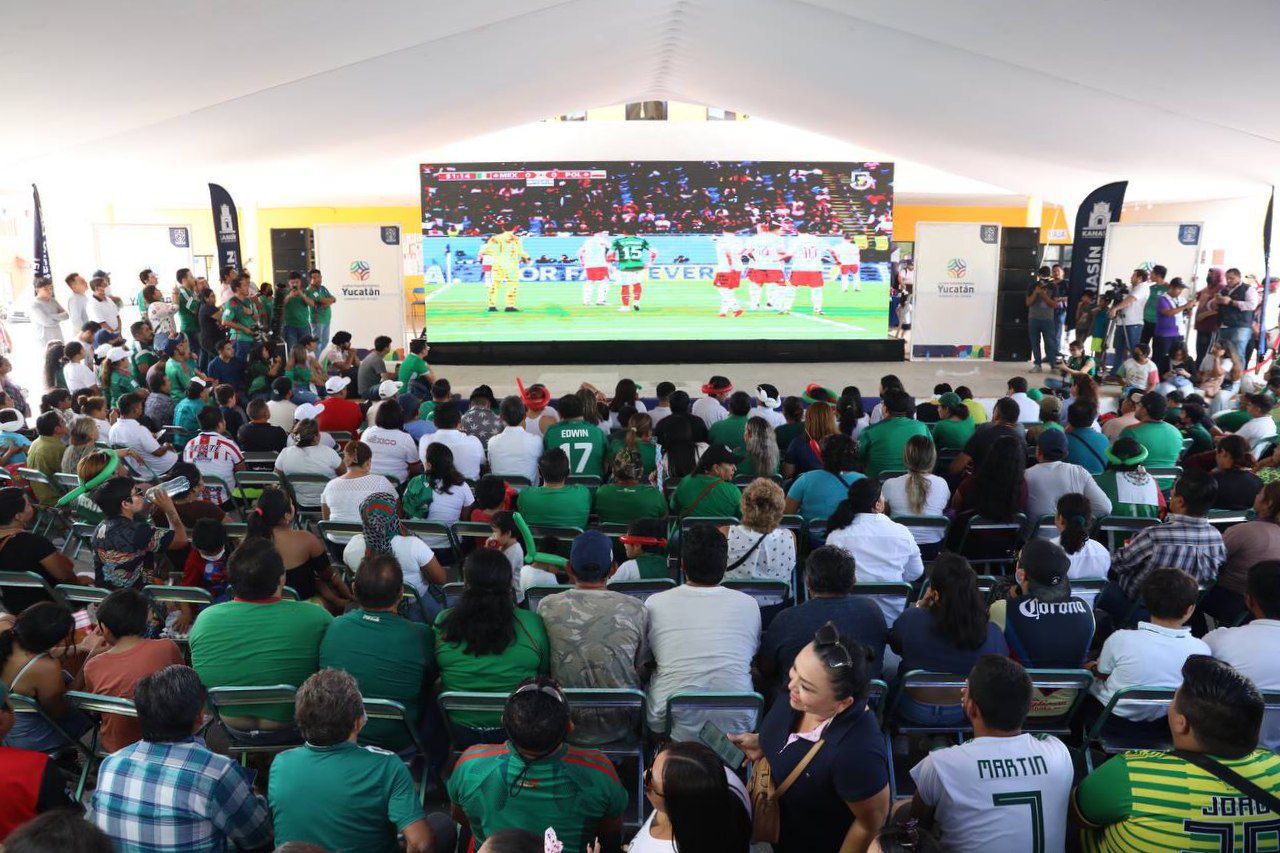 Gran fiesta futbolera se vivió en Kanasín con el “Mundial para Todas y Todos” por el Mundial Qatar 2022