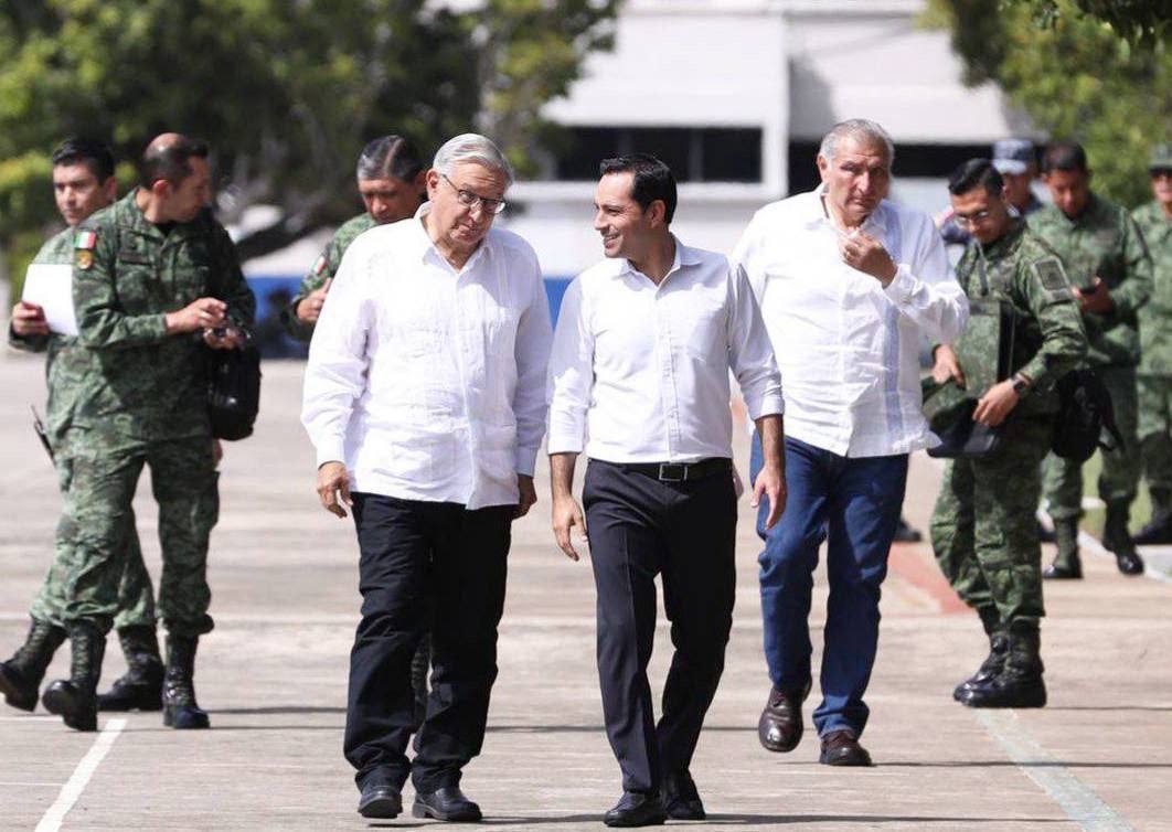 El Gobernador Mauricio Vila Dosal y el Presidente Andrés Manuel López Obrador acuerdan mantener la coordinación y colaboración en torno a proyectos estratégicos para Yucatán