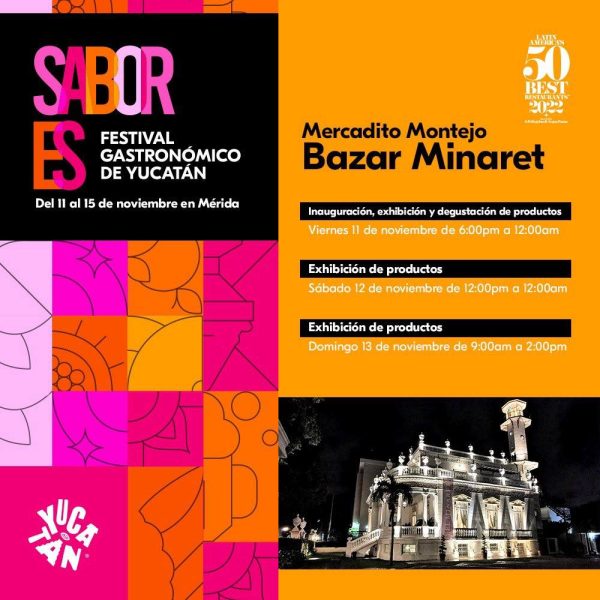 Yucatán promoverá su riqueza culinaria con el Festival Gastronómico “Sabores de Yucatán”