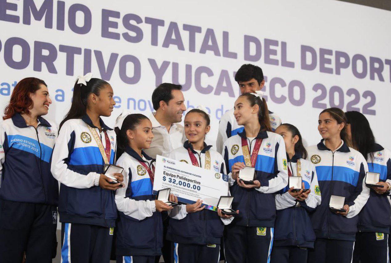 Reconoce el Gobernador Mauricio Vila Dosal a los deportistas yucatecos más destacados con el Premio Estatal del Deporte y el Mérito Deportivo Yucateco 2022