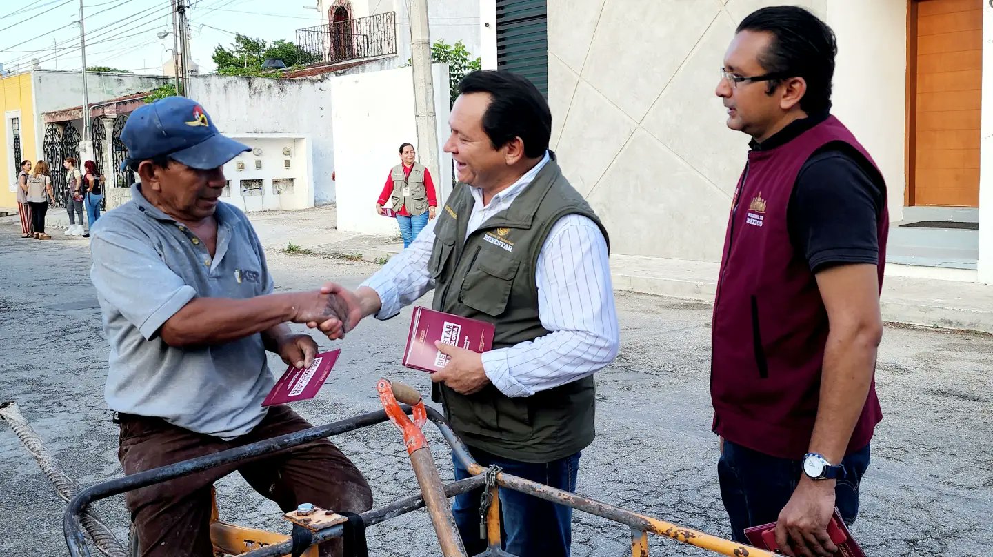 Poco más de medio millón de yucatecos ya cobran de los programas del Bienestar