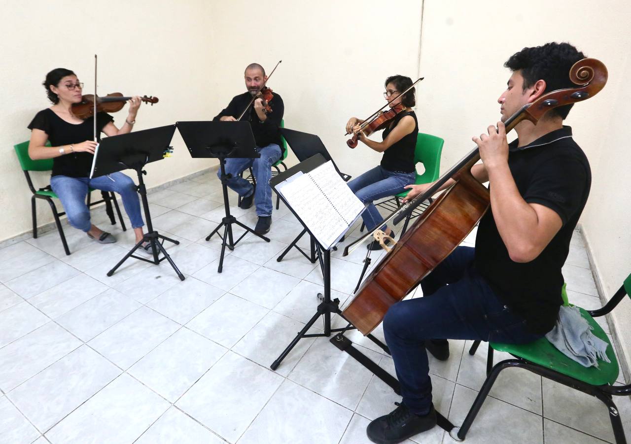 Concierto didáctico fortalece experiencia formativa en el Centro Estatal de Bellas Artes de la Segey