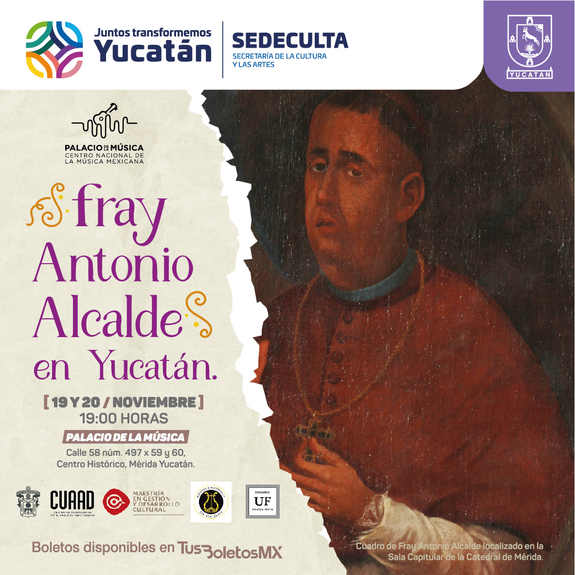 Música coral, de banda y barroca, para homenajear a fray Antonio Alcalde