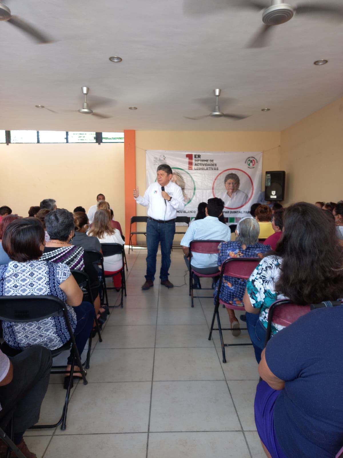 Rendimos cuentas de manera permanente y de cara a la gente: Gaspar Quintal