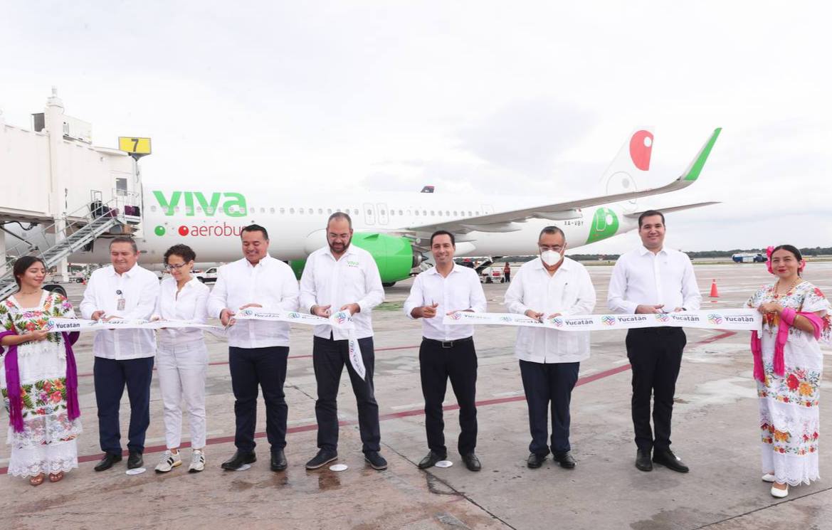 Yucatán registra 3 millones de pasajeros del Aeropuerto de Mérida, cifra histórica en la entidad
