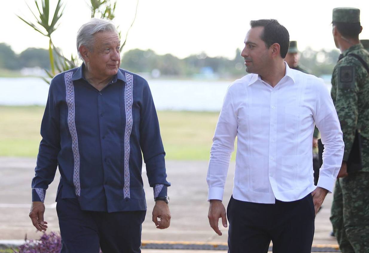 Continúa el trabajo coordinado entre el Gobernador Mauricio Vila Dosal y el Presidente Andrés Manuel López Obrador para impulsar el desarrollo de Yucatán