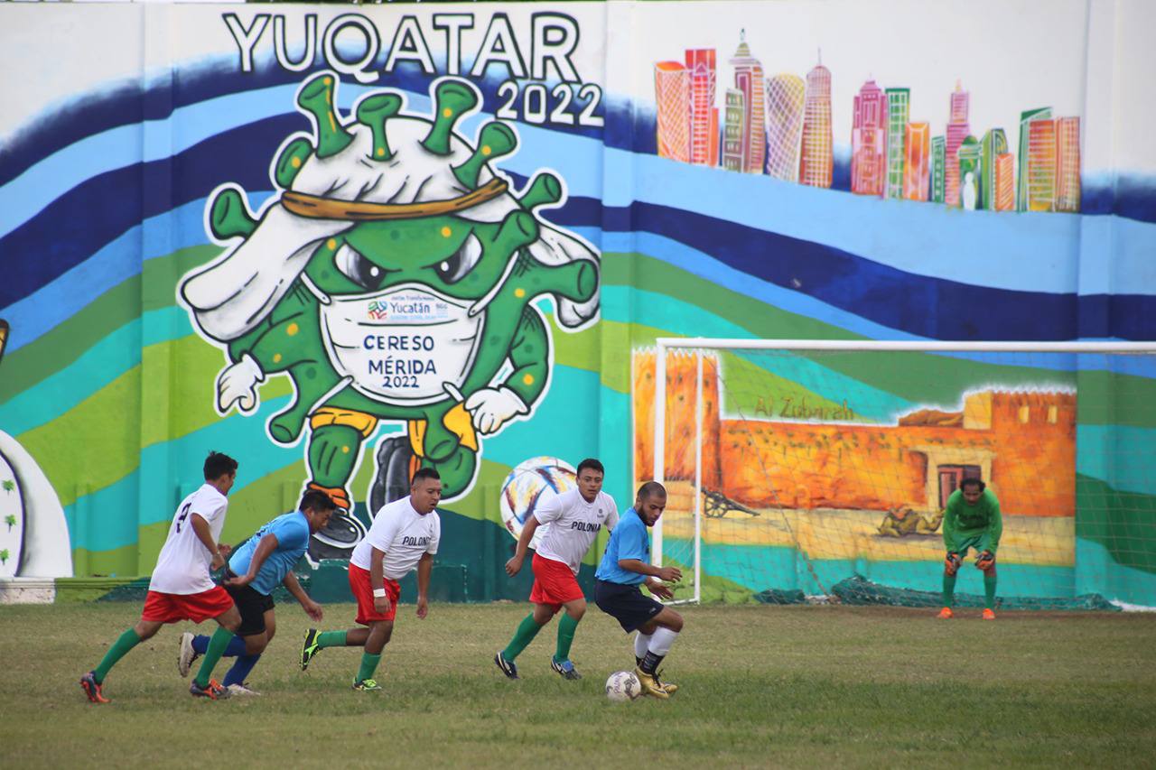 México consigue su pase a los octavos de final, en el Mundialito Cereso 2022