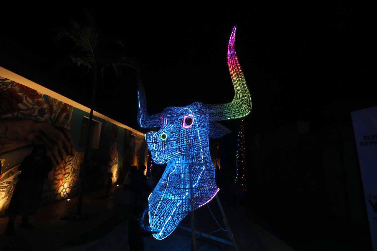 En marcha el Festival Internacional de las Luces Filux 2022 en Tekax
