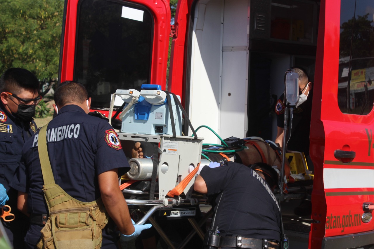 Un automovilista arrolló a una persona mayor en la carretera Muna-San José Tipceh