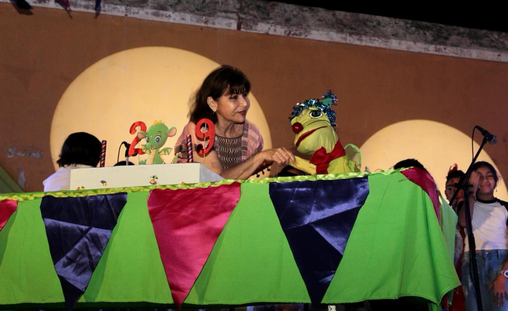 Personajes y actos circenses, en el aniversario 29 del Cecuny