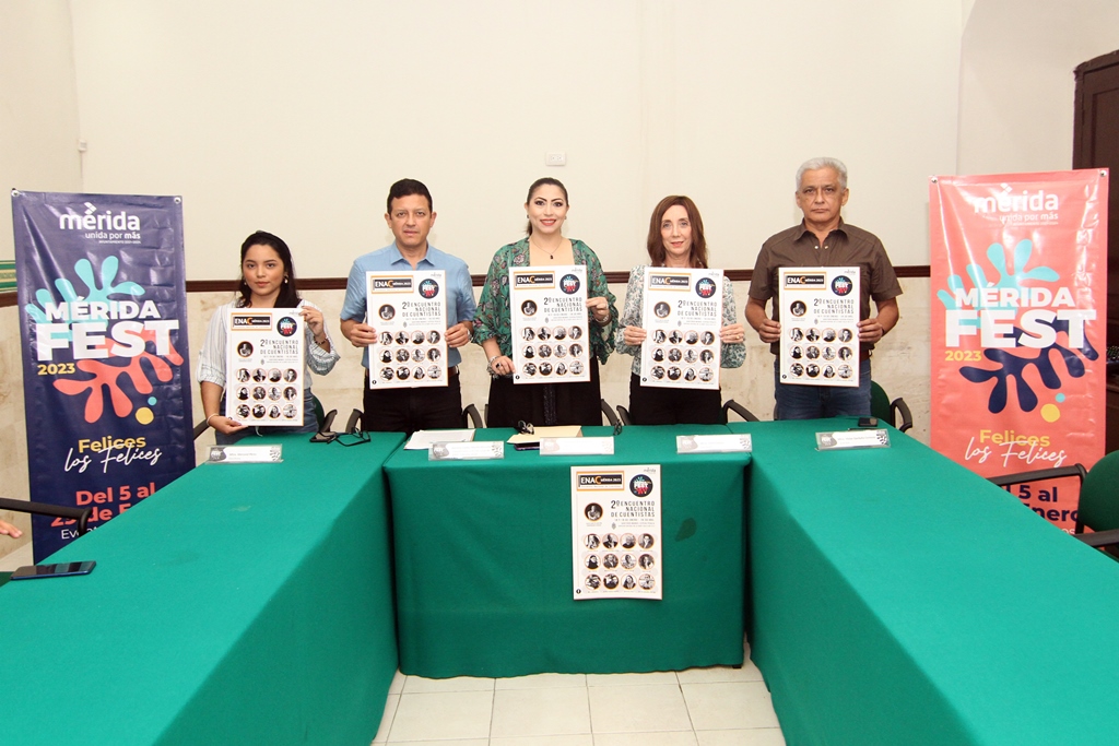 El cuento reunirá a grandes escritores locales y nacionales en el Mérida Fest 2023