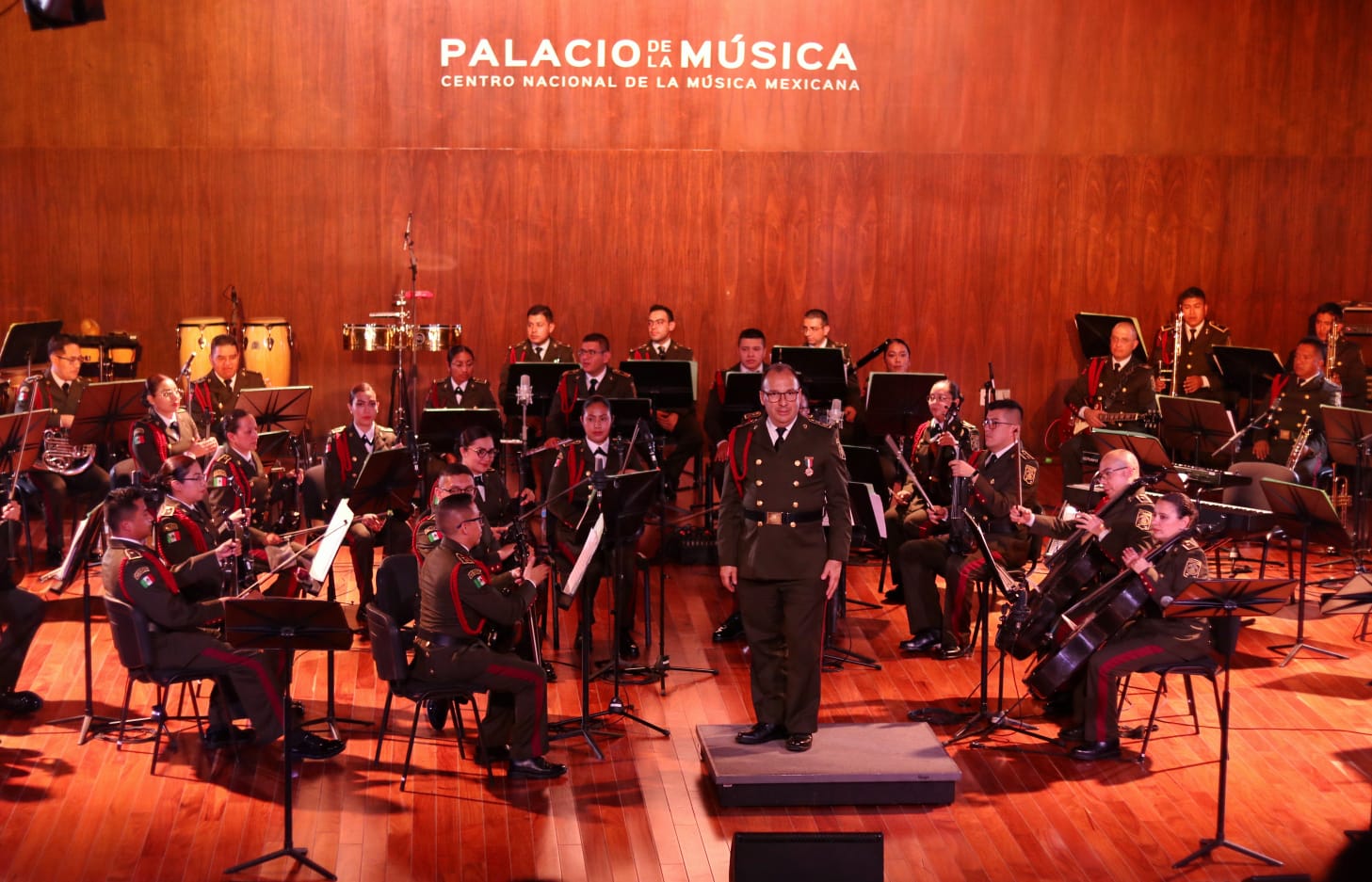 Gallardía y talento, en concierto gratuito de la Sedena