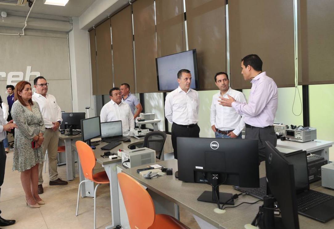 Inaugura el Gobernador Mauricio Vila Dosal el primer Centro de Desarrollo de Ingeniería del Sureste de México de la empresa alemana PREH