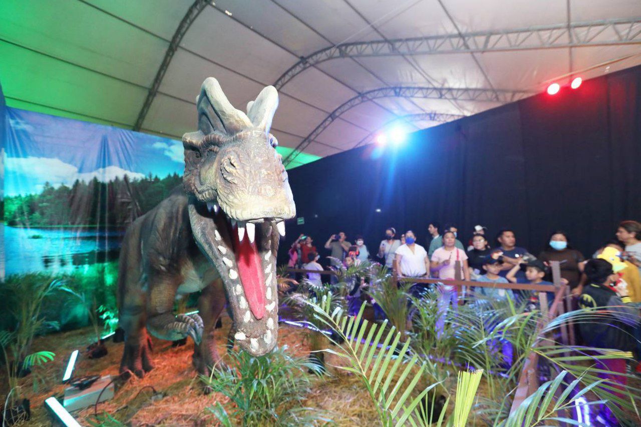 La Expo Dinosaurios llega a Mérida para concluir su recorrido por Yucatán
