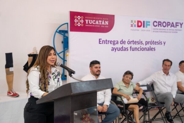 El DIF Yucatán entregó nuevas prótesis y órtesis a personas con discapacidad de varios municipios, fortaleciendo su independencia. Ya suman 433 apoyos en esta administración.