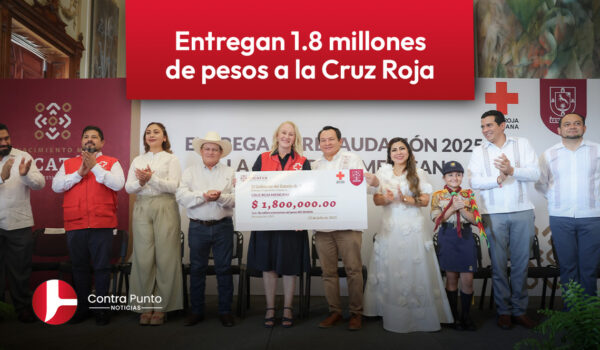 El Gobernador Joaquín Díaz Mena entregó un donativo de 1.8 millones de pesos a la Cruz Roja Mexicana en Yucatán, reafirmando el compromiso del Gobierno estatal con la salud y el bienestar. 

El mandatario llamó a la ciudadanía a participar en la Colecta Anual 2025.