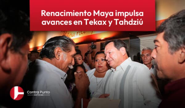 El Gobernador Joaquín Díaz Mena acompañó los informes municipales de Tekax y Tahdziú, donde reafirmó el compromiso del Renacimiento Maya para llevar obras, programas sociales y justicia social al sur de Yucatán.